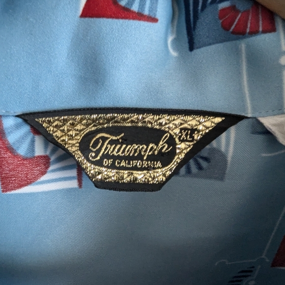 Triumph of California shirt sz XL - Picture 2 of 5